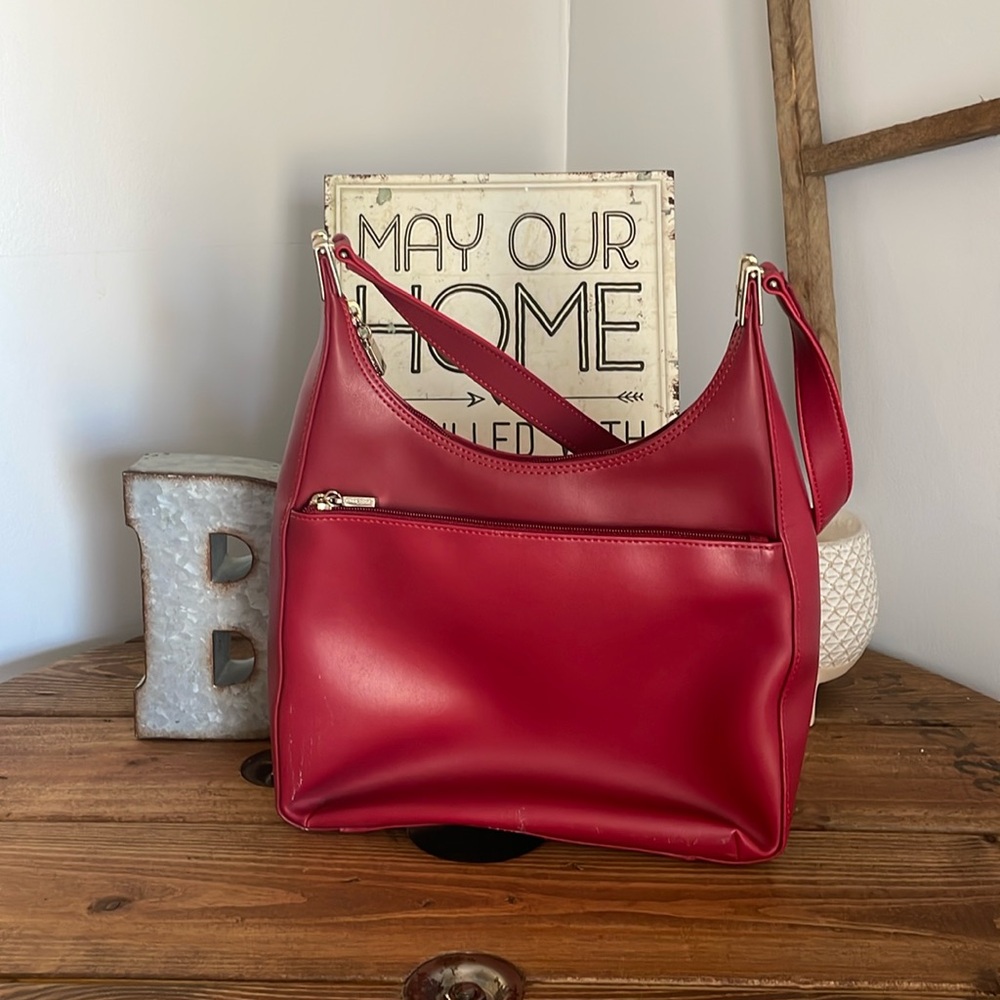 Liz Claiborne Red Shoulder Bag